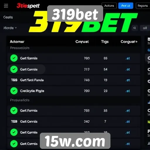 Recursos e funcionalidades do site 319bet